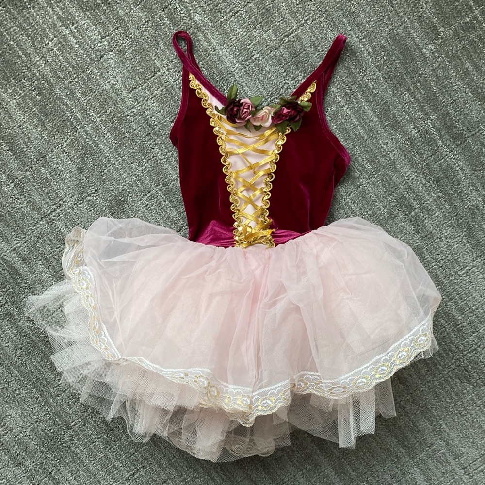 Wolff Fording & Company Infant Size Velvet w/ Tutu Leotard